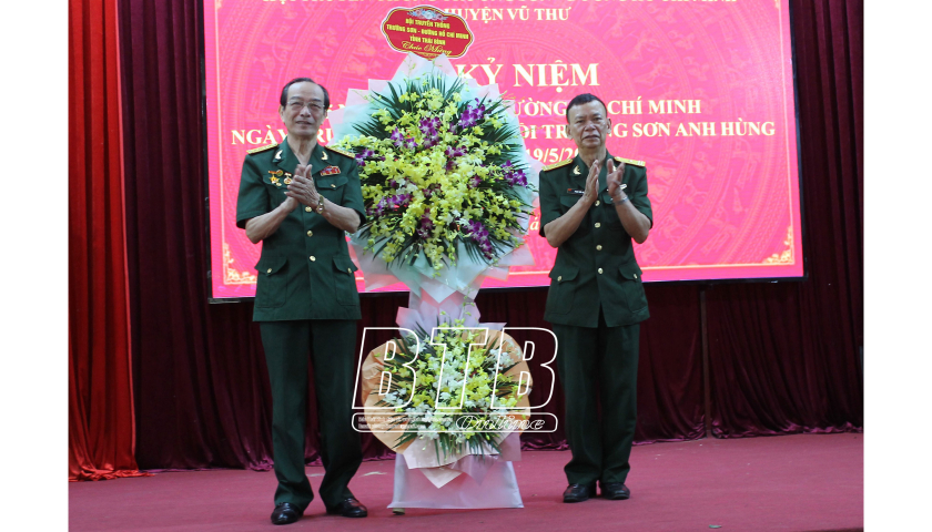 Vũ Thư: Kỷ niệm 65 năm ng&agrave;y mở đường Hồ Ch&iacute; Minh - Ng&agrave;y truyền thống bộ đội Trường Sơn (19/5/1959 &ndash; 19/5/2024)