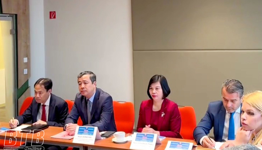 X&uacute;c tiến đầu tư, thương mại v&agrave;o Th&aacute;i B&igrave;nh tại Hungary