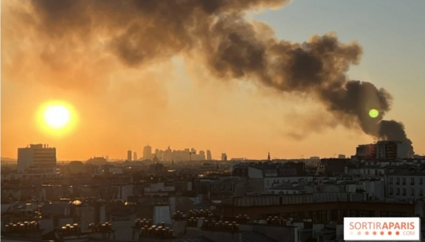 Ph&aacute;p: Ch&aacute;y lớn tại Thủ đ&ocirc; Paris, 200 l&iacute;nh cứu hỏa được huy động