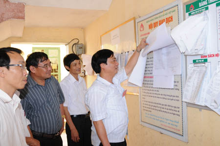 Đợt 2 kiểm tra c&ocirc;ng t&aacute;c bầu cử tr&ecirc;n địa b&agrave;n to&agrave;n tỉnh
