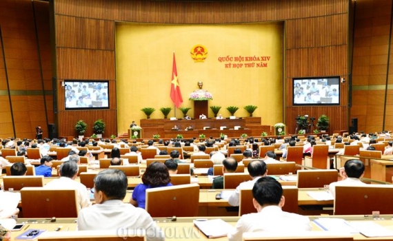 Th&ocirc;ng c&aacute;o số 3, Kỳ họp thứ năm, Quốc hội kh&oacute;a XIV