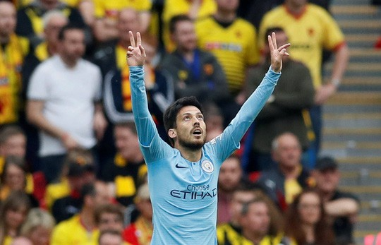 Vùi dập Watford, Man City đoạt ngôi vô địch FA Cup - Ảnh 1.
