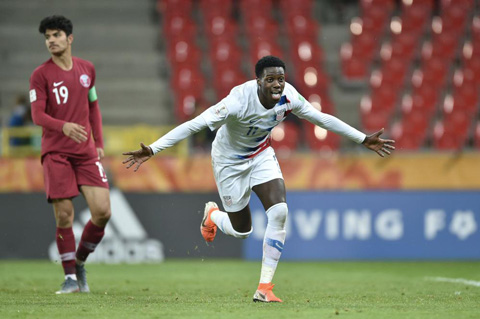 Timothy Weah ghi bàn duy nhất giúp U20 Mỹ giành quyền đi tiếp