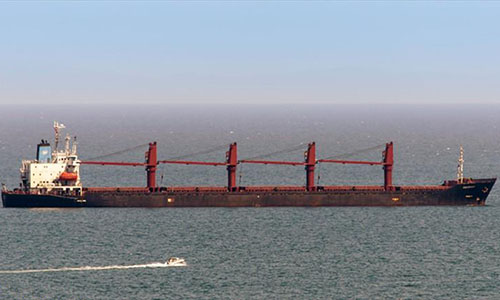 Tàu chở hàng Wise Honest tại Vladivostok tháng 6/2017. Ảnh: Marinetraffic.