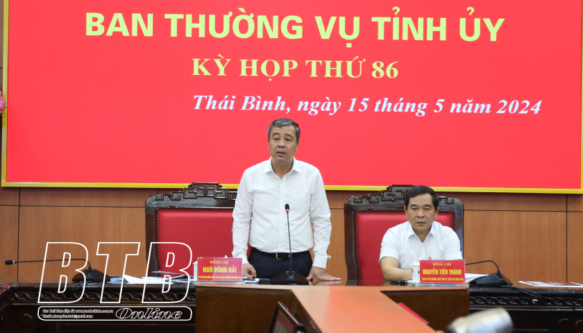 Hội nghị Ban Thường vụ Tỉnh ủy