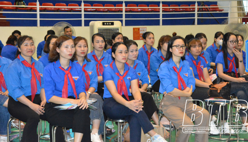 Hơn 260 cán bộ đoàn tham gia tập huấn nghiệp vụ công tác đội