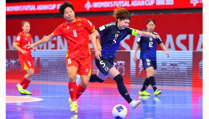 Futsal nữ Việt Nam tan mộng World Cup