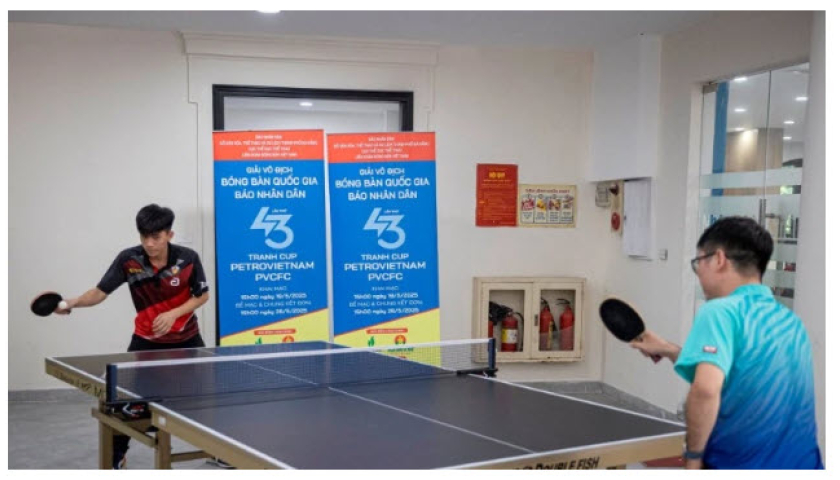 H&agrave;nh tr&igrave;nh bền bỉ v&agrave; tr&aacute;ch nhiệm c&ugrave;ng Giải v&ocirc; địch b&oacute;ng b&agrave;n quốc gia B&aacute;o Nh&acirc;n D&acirc;n