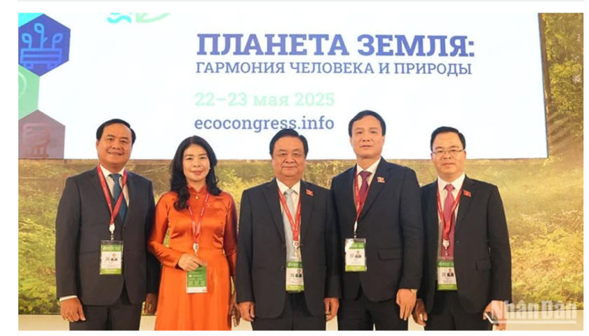 Việt Nam tham dự Đại hội Sinh th&aacute;i quốc tế Nevsky tại Li&ecirc;n bang Nga