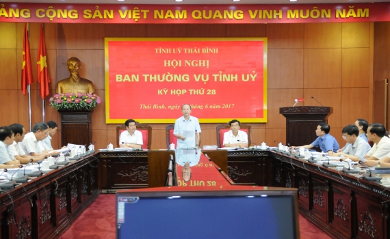 Hội nghị Ban Thường vụ Tỉnh ủy