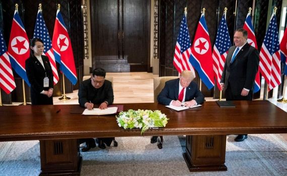 H&agrave;n Quốc m&ocirc; tả hội nghị thượng đỉnh Mỹ - Triều &ldquo;mở đường cho h&ograve;a b&igrave;nh thế giới&rdquo;