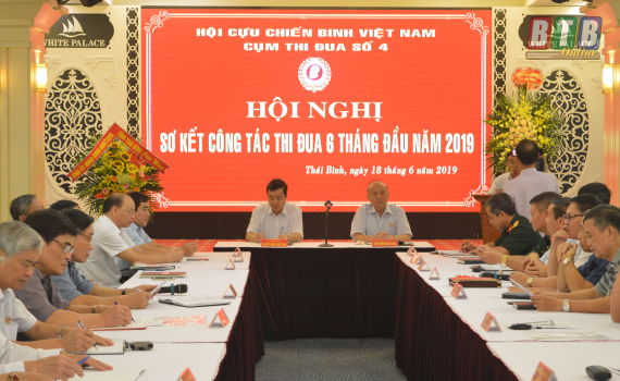 Cụm thi đua số 4 Hội Cựu chiến binh Việt Nam: Sơ kết c&ocirc;ng t&aacute;c thi đua 6 th&aacute;ng đầu năm 2019