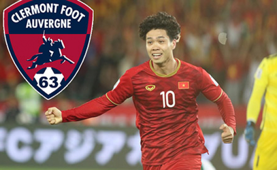 Clermont Foot x&aacute;c nhận C&ocirc;ng Phượng đến thử việc