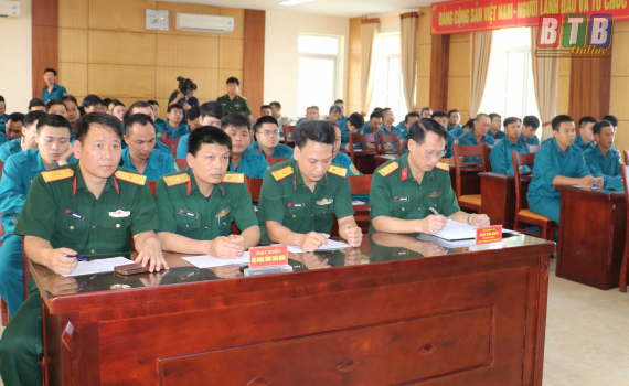 Hơn 400 dân quân binh chủng tham gia huấn luyện năm 2020