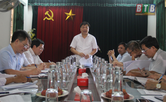 Ủy ban nhân dân tỉnh làm việc với Liên minh Hợp tác xã tỉnh