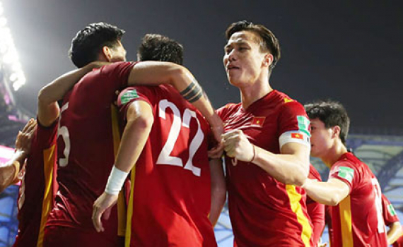 Đội tuyển Việt Nam ph&aacute; kỷ lục điểm số của Th&aacute;i Lan ở v&ograve;ng loại World Cup