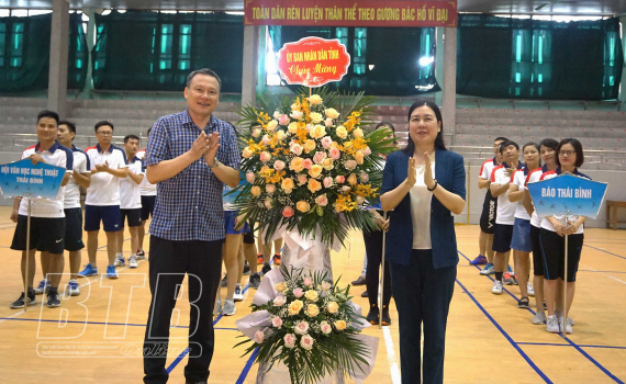 Giải cầu lông giới báo chí Thái Bình lần thứ XXII - năm 2022