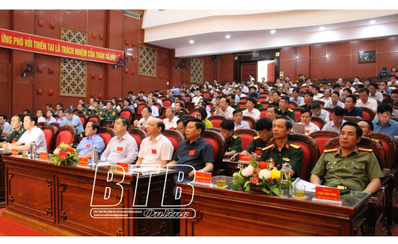 Diễn tập ph&ograve;ng, chống thi&ecirc;n tai v&agrave; t&igrave;m kiếm cứu nạn huyện Th&aacute;i Thụy năm 2023