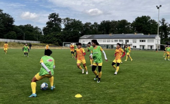 ĐT nữ Việt Nam tập trung cho trận giao hữu gặp ĐT nữ Đức