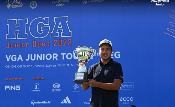 VGA Junior Tour: Nguyễn Đăng Minh v&ocirc; địch to&agrave;n giải