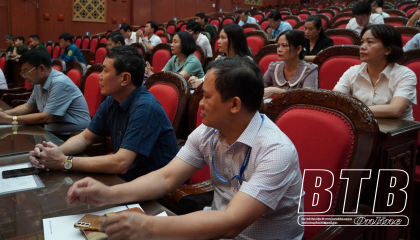 Th&aacute;i Thụy: Triển khai nhiệm vụ, bồi dưỡng khung diễn tập ph&ograve;ng thủ d&acirc;n sự ứng ph&oacute; b&atilde;o mạnh, si&ecirc;u b&atilde;o năm 2024