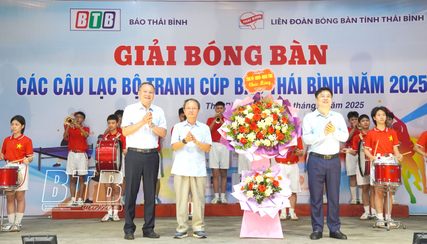 240 vận động vi&ecirc;n tham gia giải b&oacute;ng b&agrave;n c&aacute;c c&acirc;u lạc bộ tranh c&uacute;p B&aacute;o Th&aacute;i B&igrave;nh năm 2025