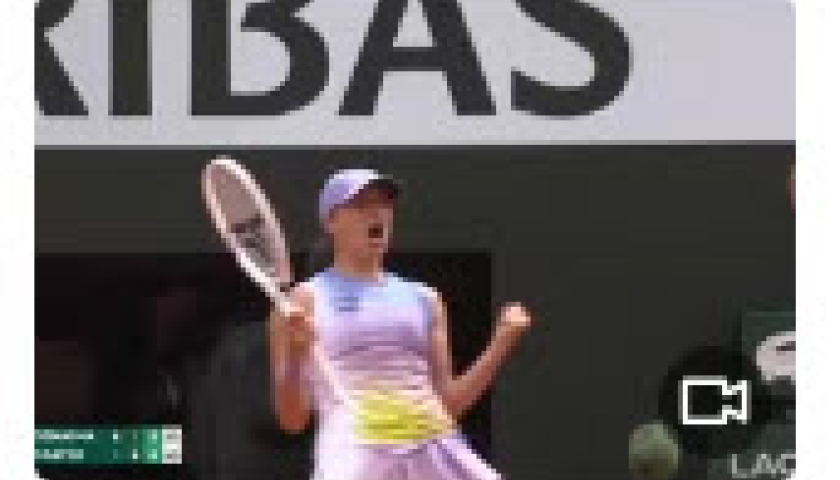 Diễn biến v&ograve;ng 4 giải quần vợt Ph&aacute;p mở rộng