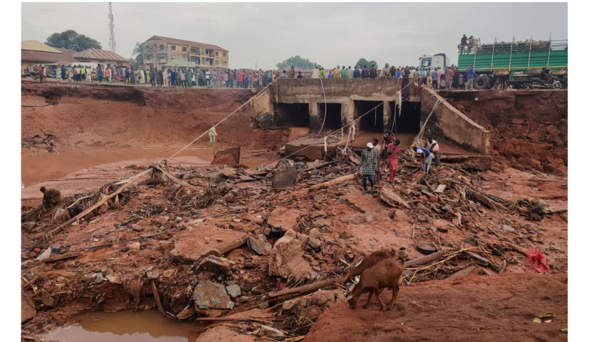 Lũ qu&eacute;t nghi&ecirc;m trọng ở miền Trung Nigeria, hơn 150 người tử vong