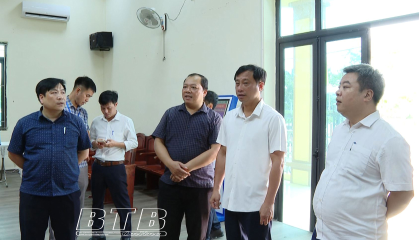 Trao đổi kinh nghiệm bố tr&iacute; trung t&acirc;m phục vụ h&agrave;nh ch&iacute;nh c&ocirc;ng cấp x&atilde;