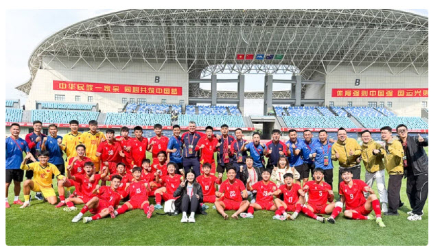 U16 Việt Nam ngược d&ograve;ng ấn tượng thắng 2-1 U16 Saudi Arabia