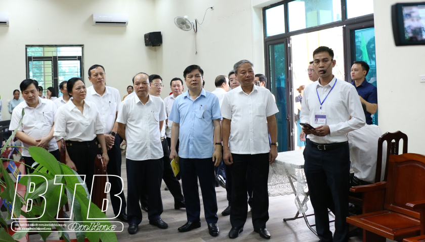 Vận h&agrave;nh hoạt động của ch&iacute;nh quyền cấp x&atilde; mới tại x&atilde; T&acirc;n Thuận