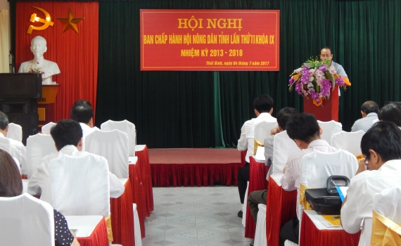 Sơ kết c&ocirc;ng t&aacute;c hội v&agrave; phong tr&agrave;o n&ocirc;ng d&acirc;n 6 th&aacute;ng đầu năm