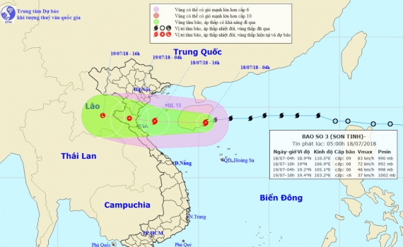 C&ocirc;ng điện khẩn số 07-CĐ/TU ng&agrave;y 17/7/2018 của Ban Thường vụ Tỉnh ủy