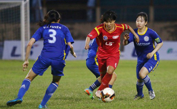 Giải b&oacute;ng đ&aacute; nữ VĐQG 2019: CLB TP Hồ Ch&iacute; Minh I v&ocirc; địch lượt đi