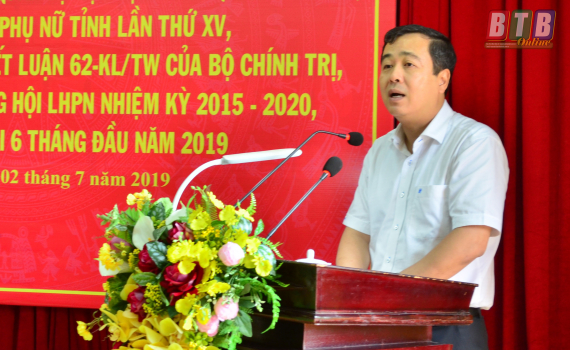 Sơ kết giữa nhiệm kỳ thực hiện nghị quyết đại hội phụ nữ c&aacute;c cấp