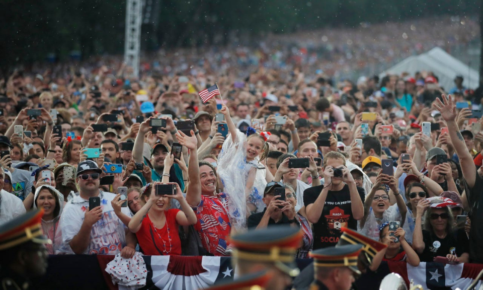 Màn phô diễn sức mạnh 'có một không hai' trong lễ mừng quốc khánh Mỹ