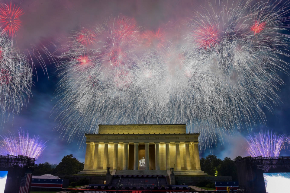 Màn phô diễn sức mạnh 'có một không hai' trong lễ mừng quốc khánh Mỹ