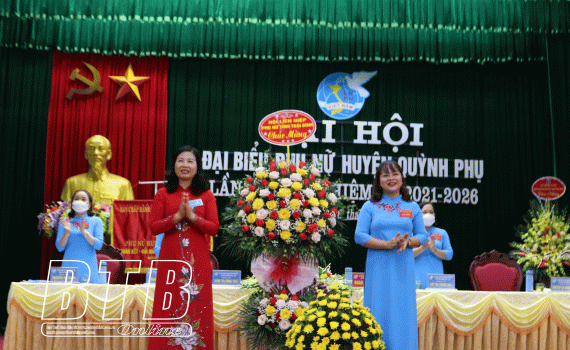 Hội Li&ecirc;n hiệp Phụ nữ huyện Quỳnh Phụ: Đại hội đại biểu lần thứ XVI