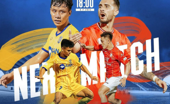 S&ocirc;ng Lam Nghệ An vs CLB TP Hồ Ch&iacute; Minh: 18h00 h&ocirc;m nay (8/7) trực tiếp tr&ecirc;n VTV5 v&agrave; VTV6