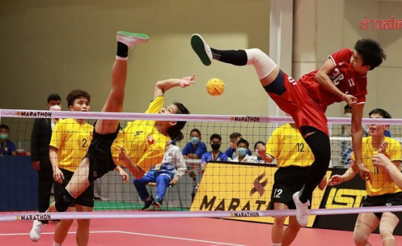 Tuyển cầu mây nữ Việt Nam vô địch thế giới