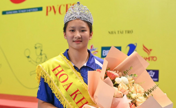 C&ocirc; g&aacute;i 16 tuổi trở th&agrave;nh Hoa kh&ocirc;i b&oacute;ng b&agrave;n năm 2023