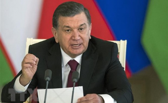 Uzbekistan: Tổng thống t&aacute;i đắc cử Mirziyoyev tuy&ecirc;n thệ nhậm chức
