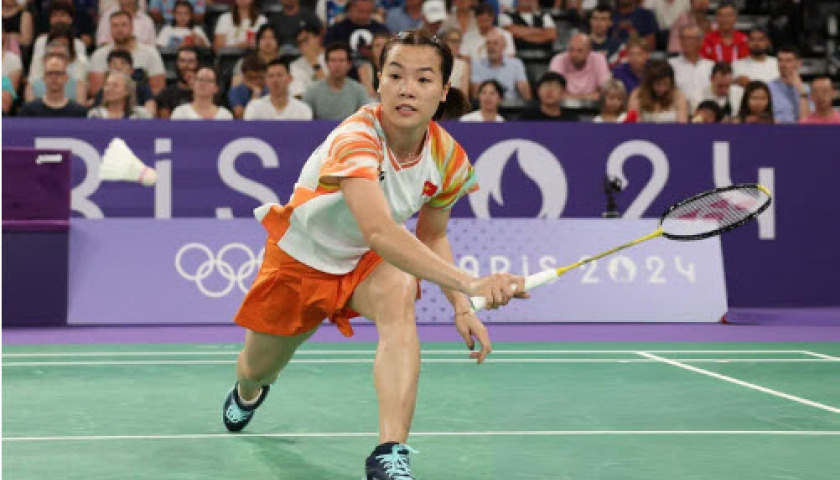 Thua s&aacute;t n&uacute;t đối thủ hạng 11 thế giới, Nguyễn Th&ugrave;y Linh dừng bước ở Olympic 2024