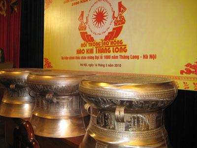 100 trống đồng mừng Đại lễ sẽ trưng b&agrave;y v&agrave;o ng&agrave;y 2/9