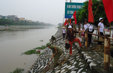 Nỗ lực thực hiện ti&ecirc;u ch&iacute; m&ocirc;i trường