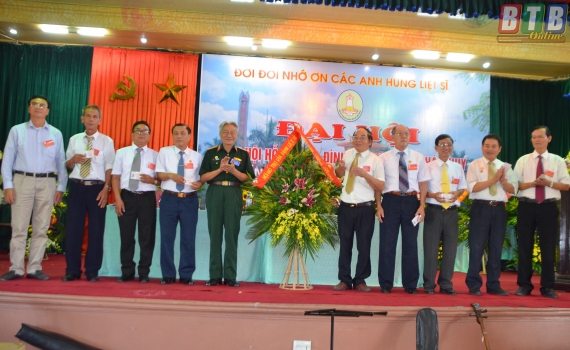 Đại hội Chi hội Hỗ trợ gia đ&igrave;nh liệt sĩ huyện Th&aacute;i Thụy nhiệm kỳ 2017 - 2022