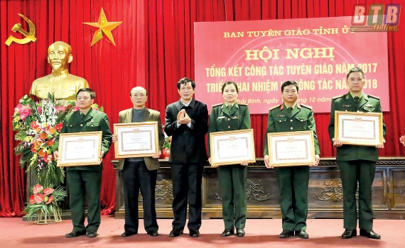 Tuy&ecirc;n gi&aacute;o Th&aacute;i B&igrave;nh: Trung th&agrave;nh - Tận tụy - Đo&agrave;n kết - S&aacute;ng tạo - Hiệu quả