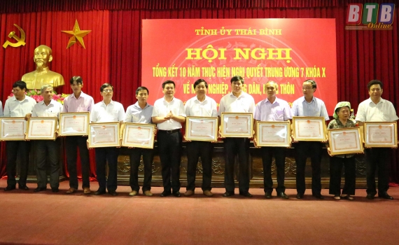 Tổng kết 10 năm thực hiện Nghị quyết số 26-NQ/TW về n&ocirc;ng nghiệp, n&ocirc;ng d&acirc;n, n&ocirc;ng th&ocirc;n