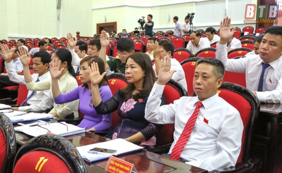 20 nghị quyết được th&ocirc;ng qua tại kỳ họp thứ s&aacute;u, HĐND tỉnh kh&oacute;a XVI, nhiệm kỳ 2016 - 2021 (Phần II)