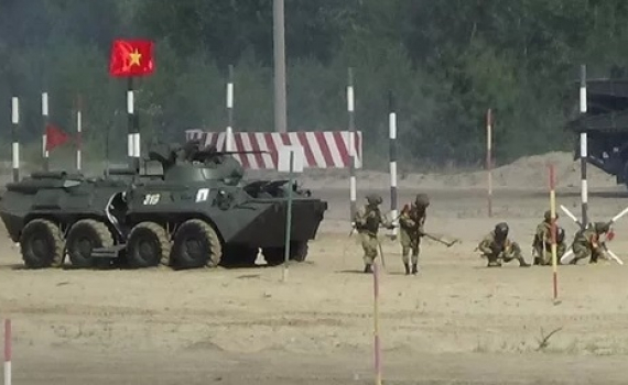 Bộ đội công binh Việt Nam vào chung kết hội thao quân sự quốc tế